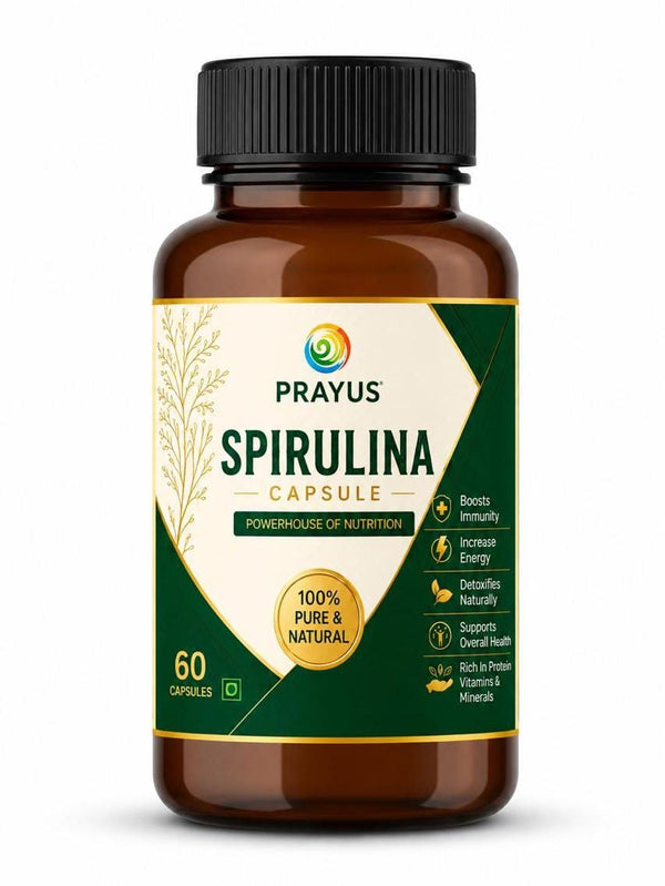 SPIRULINA CAPSULES (60 Capsules)